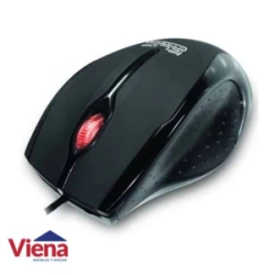 Mouse MC-KMO104 Klip Xtreme Con Cable Negro