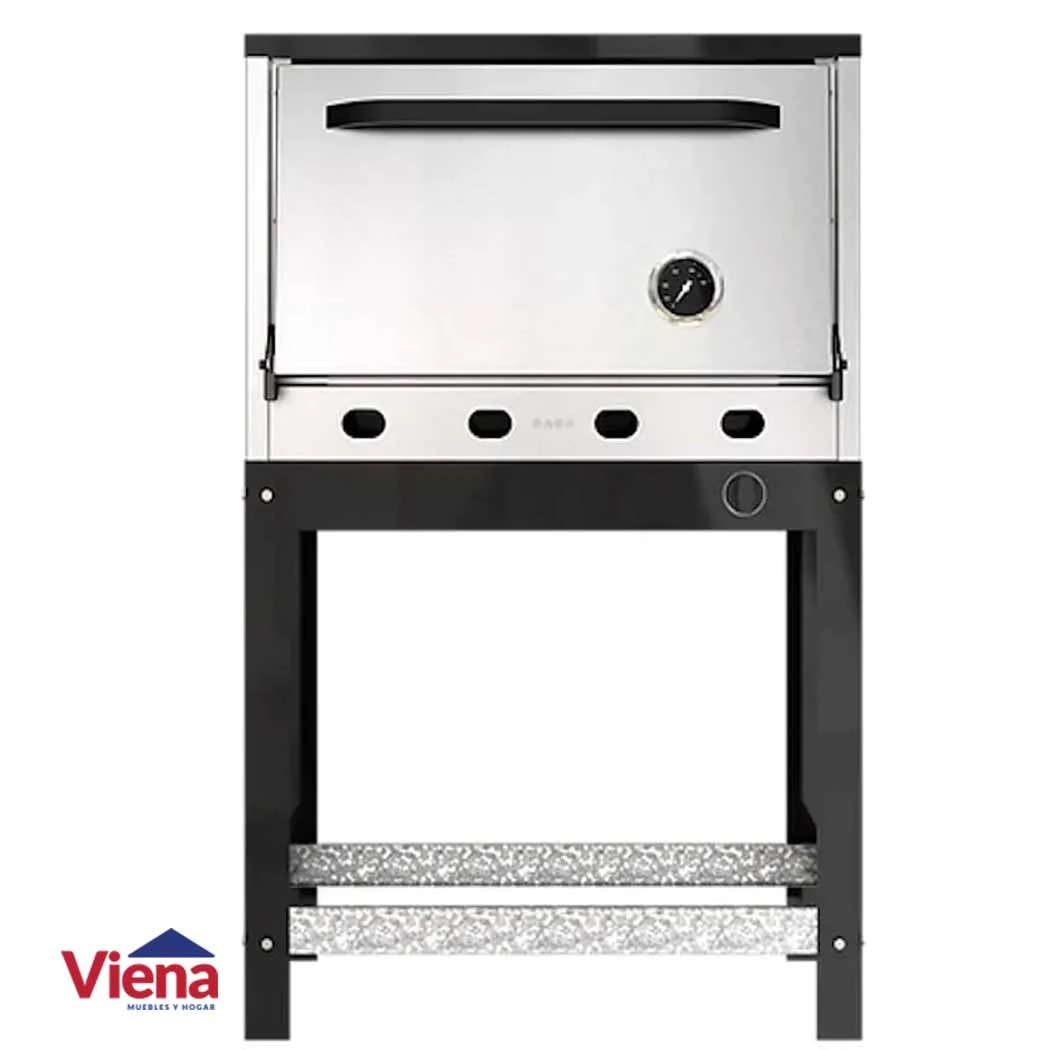 Horno Pizzero Saho 12 M H12-KUMA Con Base Gas Natural 