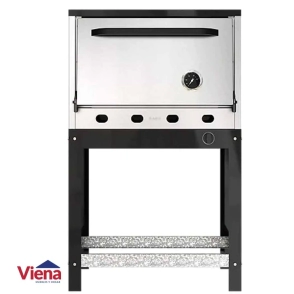 Horno Pizzero Saho 12 M H12-KUMA Con Base Gas Natural 