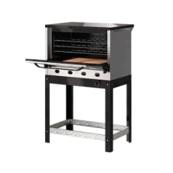 Horno Pizzero Saho 12 M H12-KUMA Con Base Gas Natural