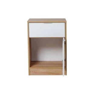 MESA DE LUZ RICCHEZZE MURANO HICKORY/BCO 35208389