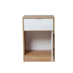 MESA DE LUZ RICCHEZZE MURANO HICKORY/BCO 35208389