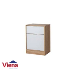MESA DE LUZ RICCHEZZE MURANO HICKORY/BCO 35208389
