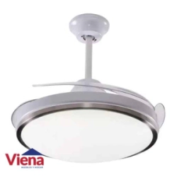 Ventilador Techo RI 1541 PH Retractil 42" Plata