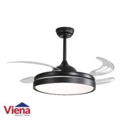 Ventilador Techo RI 1542 PH Retractil 42" Negro