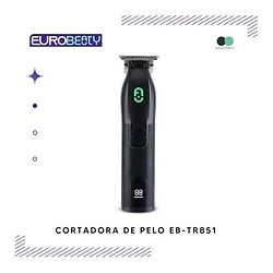 Cortadora De Pelo EuroBeauty EB-TR85I Negra