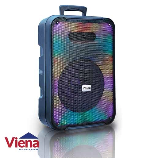 Parlante Kioto SA-12X USB FM SD MP3 Control, Microfono 20W RMS