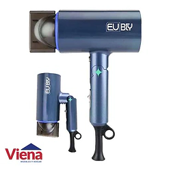 Secador De Pelo Eurobeauty EB-HDDC03I 1400W Azul Plegable