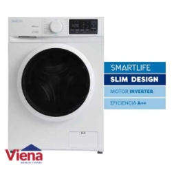 Lavarropas Smartlife WMU061000W Frontal 6k 1000R Inverter