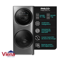 Torre LavaSecarrop Philco PHLFT157GT 15kG + 7 1400R Inverter