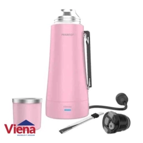 Termo El&eacute;ctrico Peabody PE-ET1000R 1 Lts ROSA