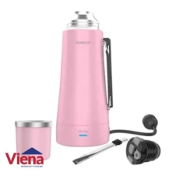 Termo El�ctrico Peabody PE-ET1000R 1 Lts ROSA