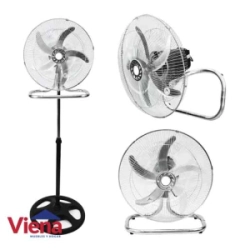 Ventilador De Pie Winco W118 3 En 1 5 Aspas Metalica