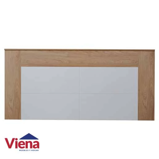 Respaldo RIcchezze Murano Hickorky / Blanco TX 