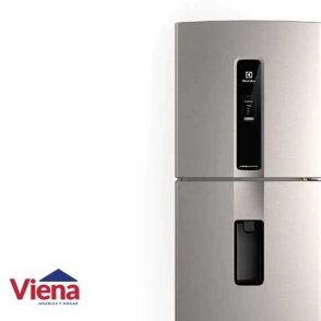 Heladera Electrolux IW46S 421LTS Plata No Frost Inverter 