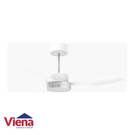Ventilador Techo Indelplas IVT47" ABS Luz Led Blanco 