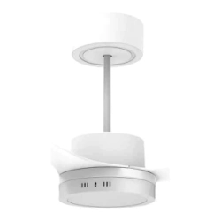 Ventilador Techo Indelplas IVT47" ABS Luz Led Blanco