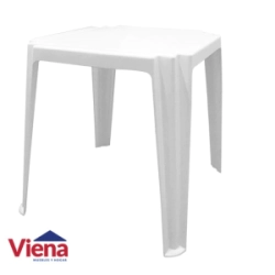 Mesa Plastica Laury Quality 70 x 70 Blanca 17837