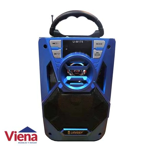 PARLANTE UNISEF UM-174 USB BLUETOOTH FM CONTROL