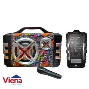 Parlante Unisef U-1777 USB Bluetooth FM Auxiliar Microfono 