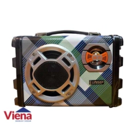 Parlante Unisef UB-10 USB Bluetooth FM Aux Microfono