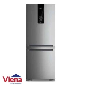 Heladera Whirlpoll WRE-57-CK 449Lts NF Inverter Plata Combinada 