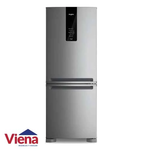 Heladera Whirlpoll WRE-57-CK 449Lts NF Inverter Plata Combinada 
