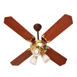 Ventilador de Techo Severbon  030182 Dor P/Madera Cedro /Haya Con Luz