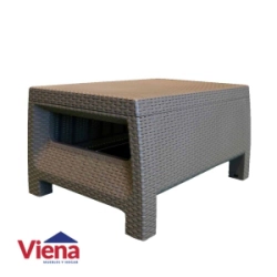Mesa Plastica Auxiliar VOSS2000 Bali Grafito