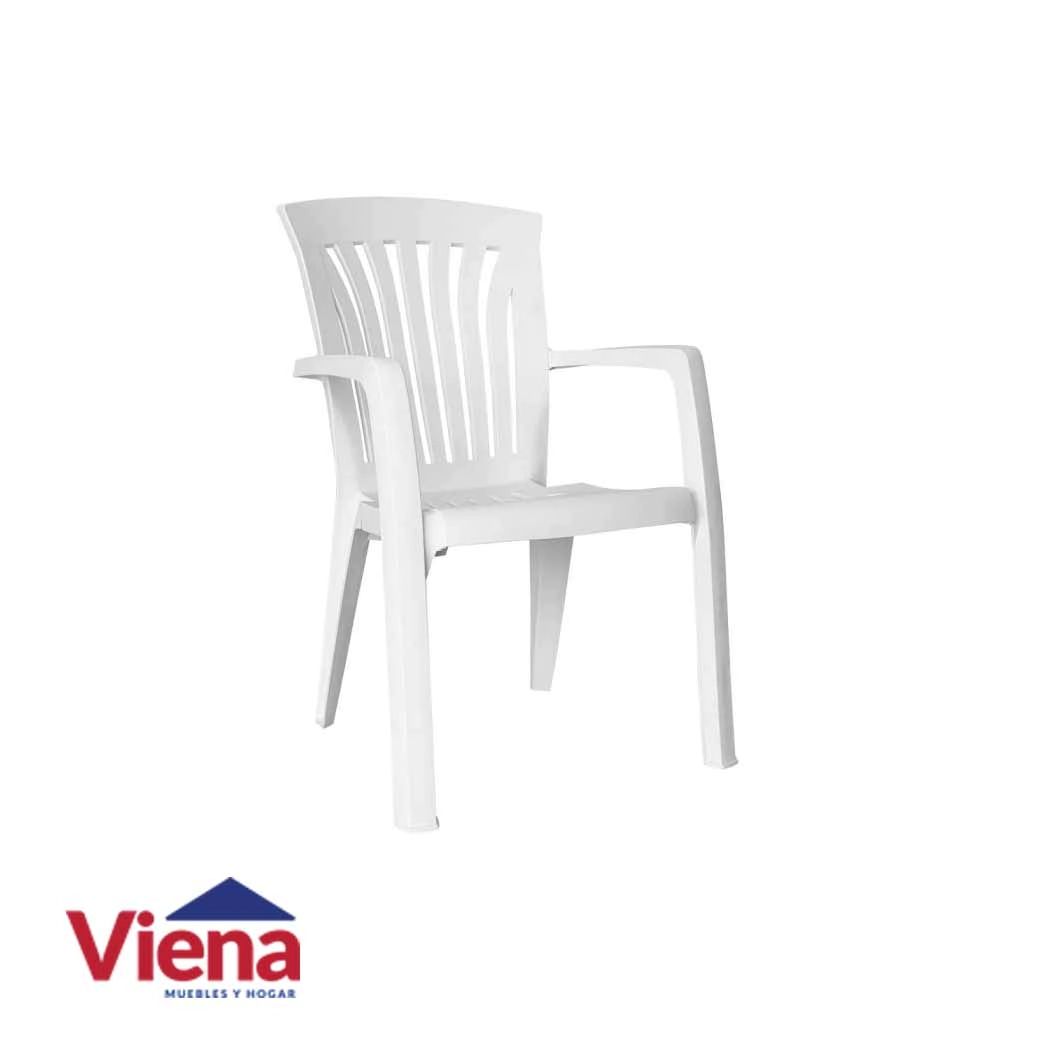 SILLON PLASTICA QUALITY KANSAS RESP.ALTO 20075 BCO