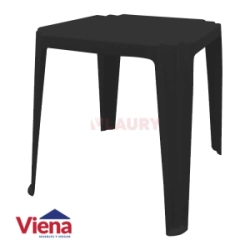 Mesa Plastica Laury Quality 70 x 70 17991 Negra