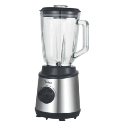 Licuadora De Vaso Midea TB-M115XAR1 Jarra Vidrio 800W Inoxidable
