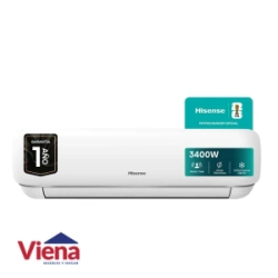 Aire SPlit Hisense 3400W Frio Calor AS12HR4SVRKG03PX4  White