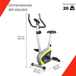 Bicicleta Fija Semikon TE-2439HP Magnetica