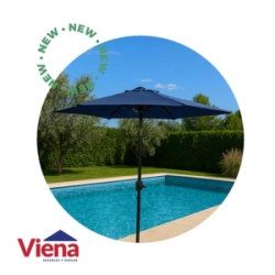 Sombrilla Delos PCA2701AZ 200MT Azul 38MM Sin Base