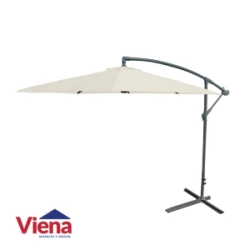Sombrilla Delos  PCA0702BE 300mt 48mm Con Base Beige