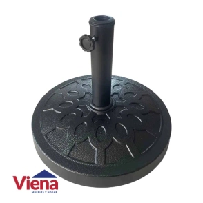Base Sombrilla Delos PCA012NE Red Tubo Acero 34/38/48MM 