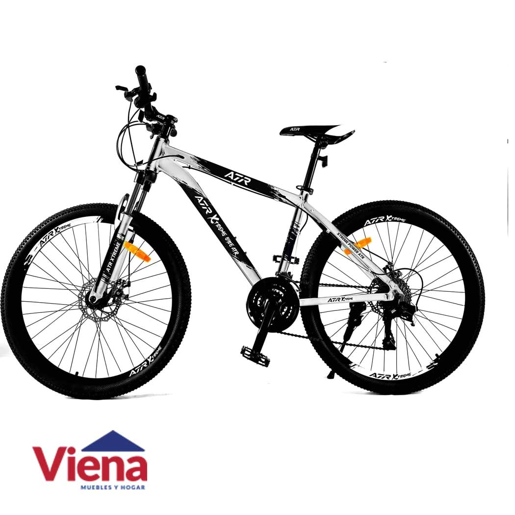 Bicicleta  Extrema Rodado 29 TM Blanca Y Negra 20-0008
