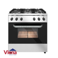 Cocina Saho Kuma 820 Puerta Visor Rejas Fundicion 5 Hornallas 18069