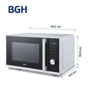 MICROONDAS BGH B325DFB24 FLAT COOK 25L C/AIRFRYER 49522