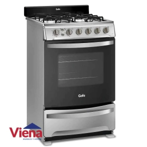 COCINA GAFA CGX56 INOX 56CM 4H.
