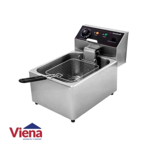 Freidora C.G.A Electrica Turboblender 12Lts Acero Inoxidable 