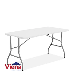 Mesa Plegable Laury Tapa Plastica 150  Cod 21339