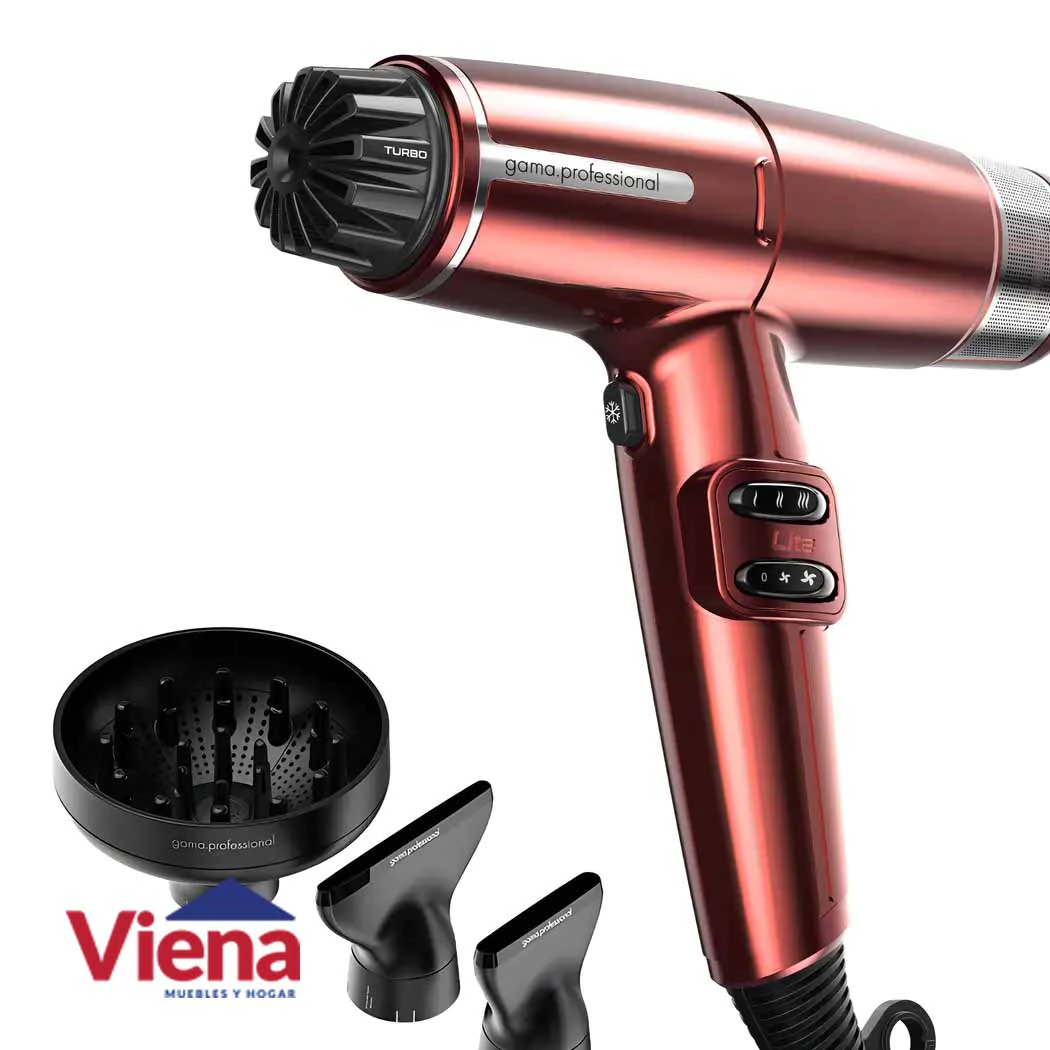 Secador De Pelo Gama GP IQ lite Red 1500W