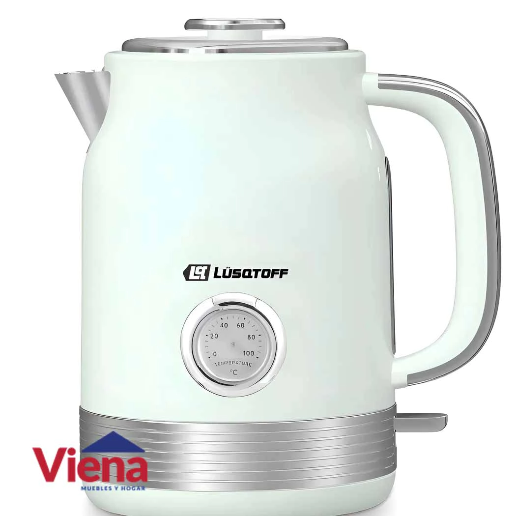 Pava Electrica LUSQTOFF LQ-PV805 1.7l Con Reljos Verde