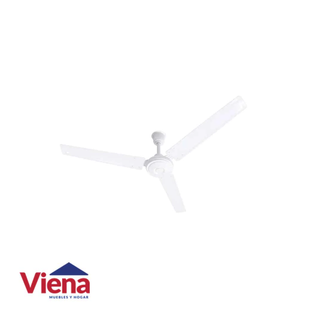 Ventilador de Techo Severbon 030138 Acero Blanco 3 Palas VTA 56