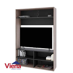 Mueble Para TV Delos Vision DVS04NBN para TV de 55"