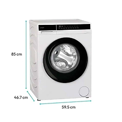 Lavarropas Candy EY26SB7-12  Con Frotal 6.5kg 1200RPM Blanco