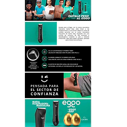 Afeitadora Gama GT EGGO Comfort 7.0 Corporal
