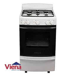 Cocina Orbis 958BC4M Blanca 4H 55CM Luz Encendido Multigas